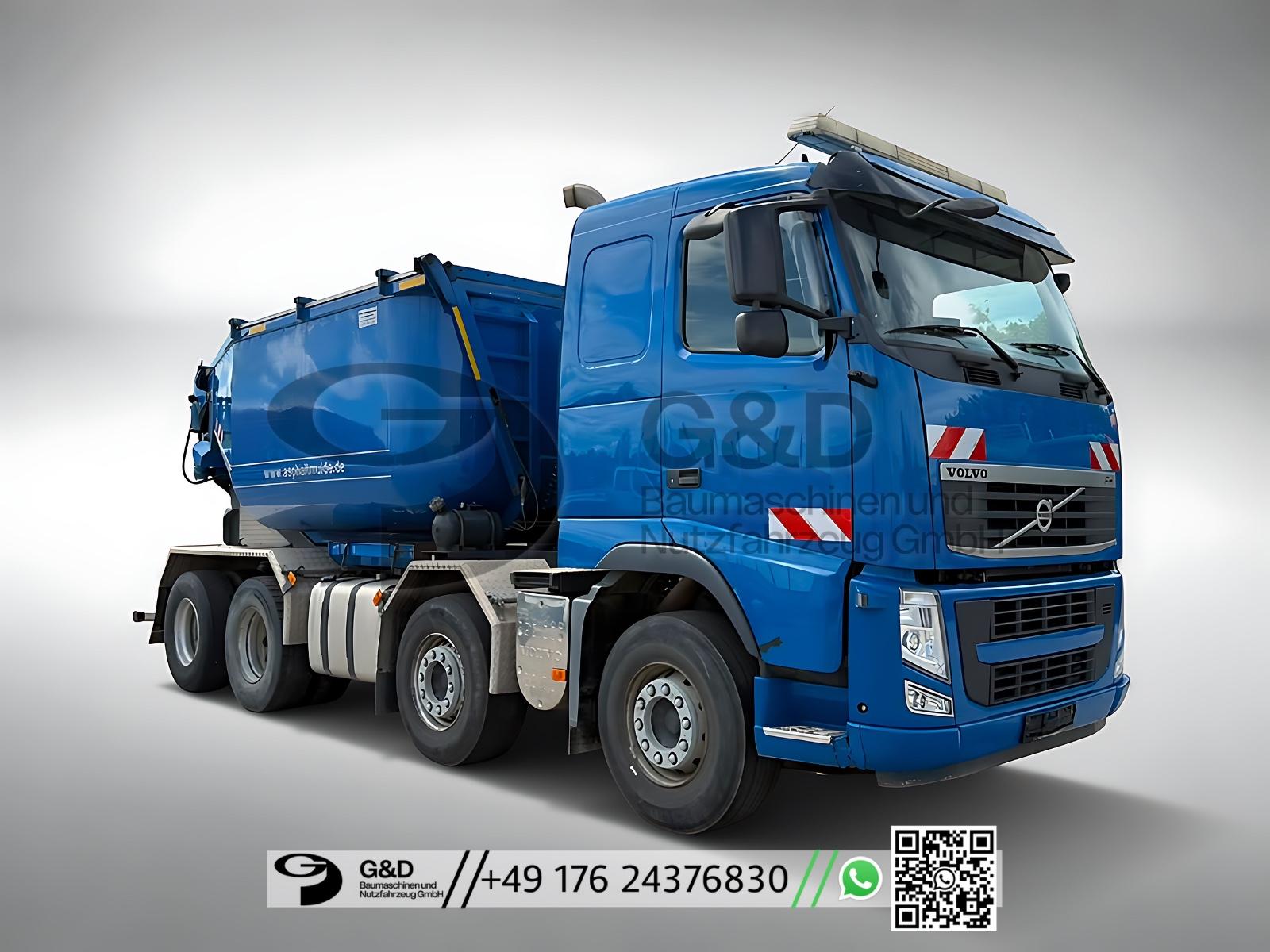 Volvo FH 460 Asphaltbirne Thermomulde Blattfeder
