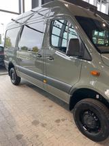 Mercedes-Benz Sprinter 319 4x4 Zeltgrau Hochdach 4 Sitzplätze