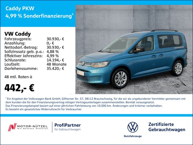 Volkswagen Caddy 1.5 TSI DSG LIFE NAV+SHZ+2xPDC+GRA+MFL+DAB