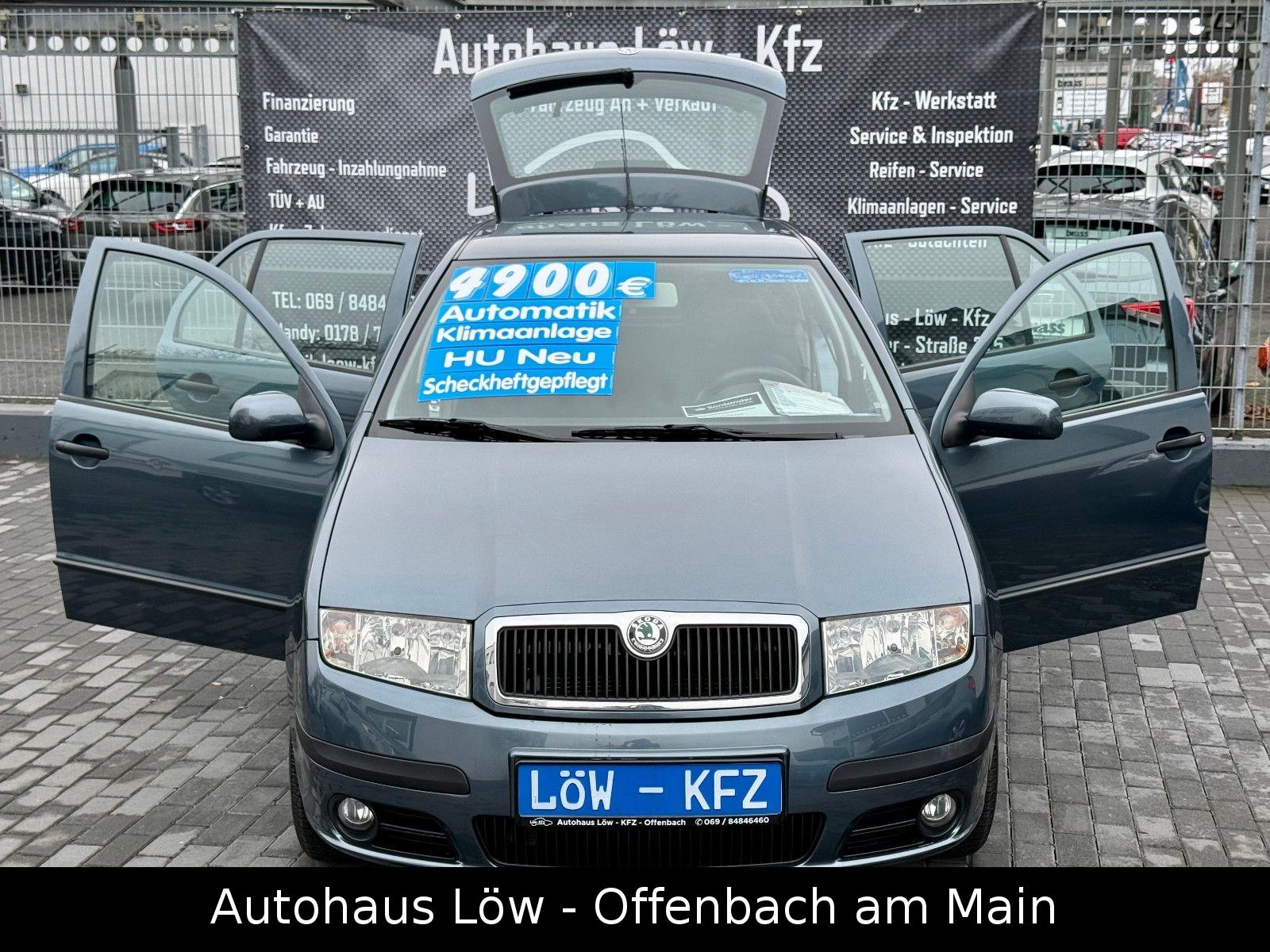 Skoda Fabia 1.4 Automatik TÜV NEU SCHECKHEFT ALLWETTER