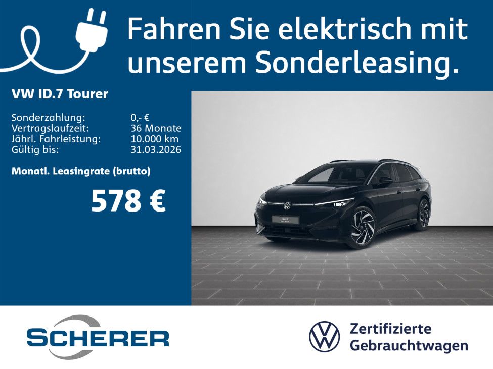 Volkswagen ID.7 Tourer Pro 77 kWh AHK*WP*KESSY*CARPLAY uvm.