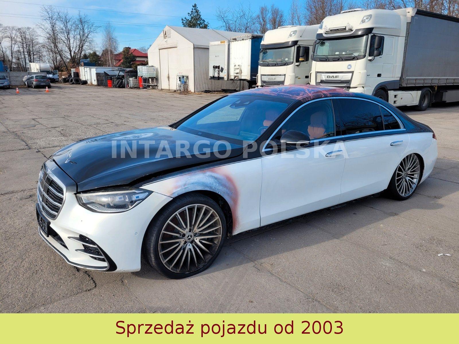 Mercedes-Benz 2022 S 400 d 4MATIC L SALON POLSKA WARSZAWA