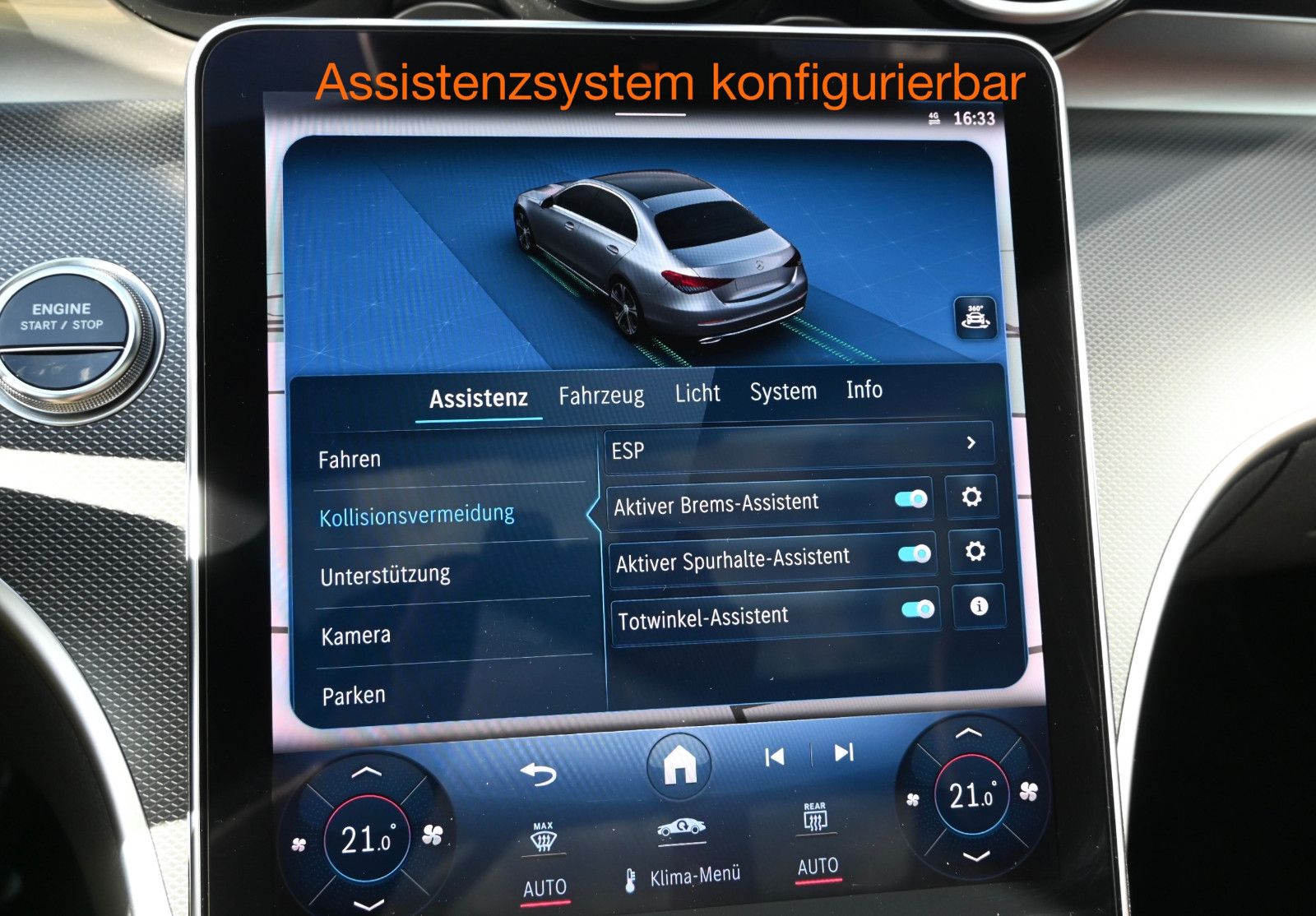 Fahrzeugabbildung Mercedes-Benz C 400 e 4M. NIGHT °ACC°AHK°HUD°MEMO°PANO°SITZKLI