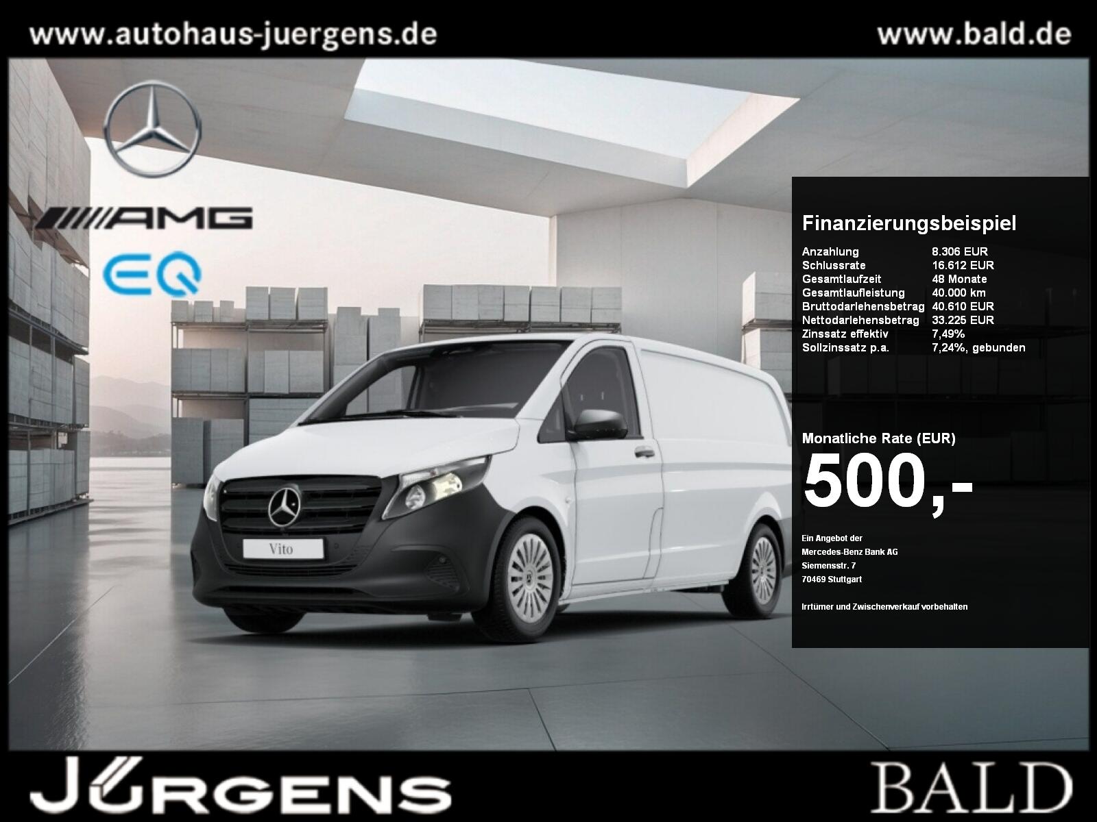 Mercedes-Benz VITO 116 Kasten/lang/AHK/Kamera/Klima/Navi/Holz
