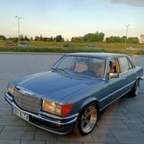 Mercedes-Benz W116 280 SEL Recaro, AMG,Penta m104 - blaue Mercedes-Benz S 280