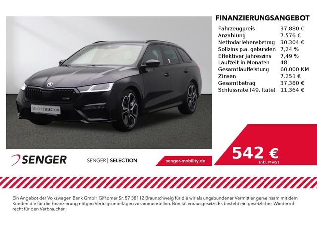 Skoda Octavia Combi RS 2.0 TDI 4x4 CarPlay Matrix AHK