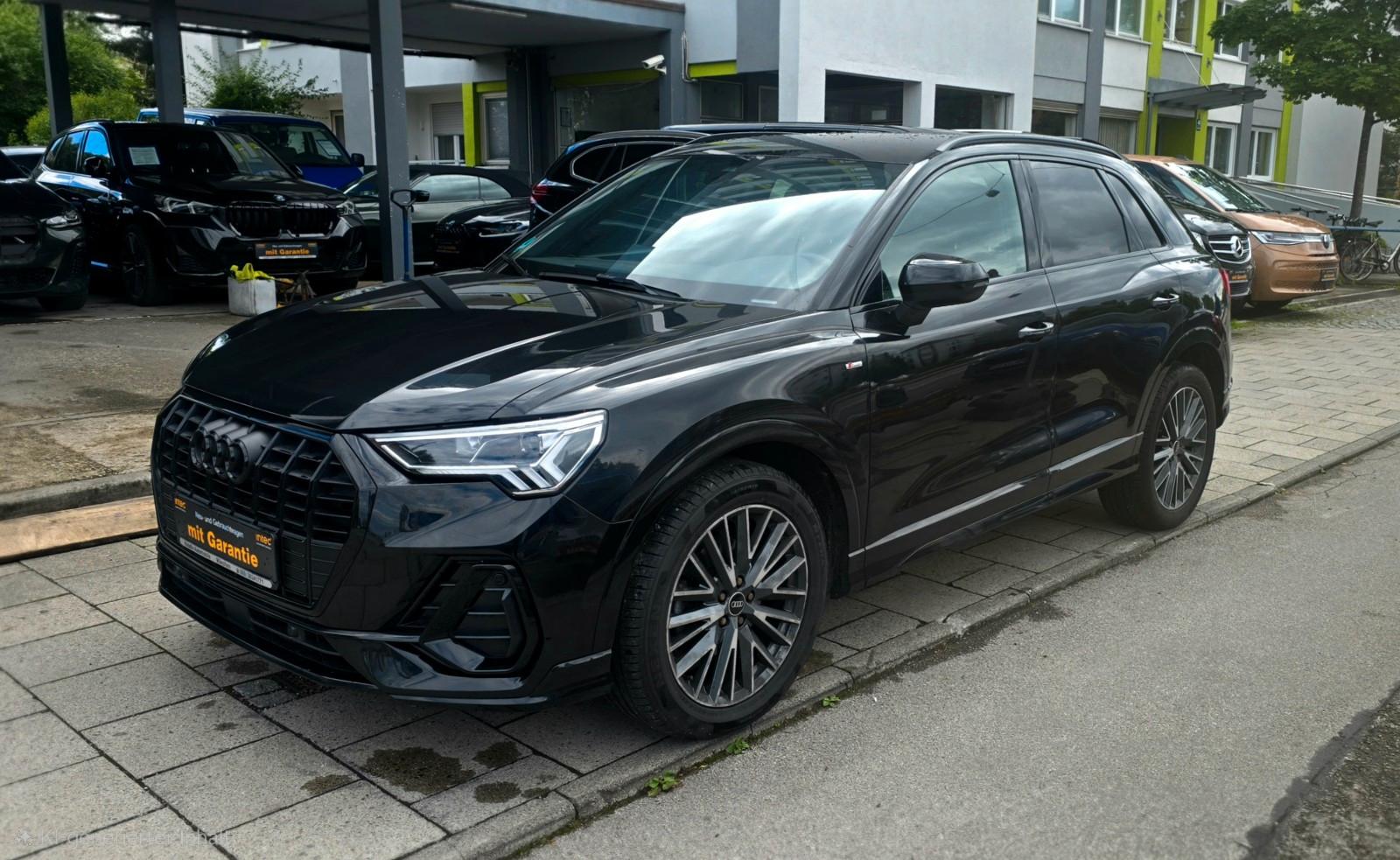 Audi Q3 35 TDI S line Optik Schwarz/ACC/AHK/LED/20ZOL