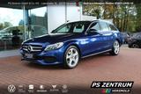 Mercedes-Benz C 220 d T Modell Avantgarde AKH NAVI PANO LED - mit Diesel-Antrieb: Blau, Teilleder, Kombi