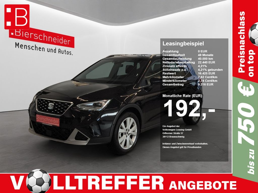 Arona 1.0 TSI DSG Xperience ab 229.- ohne Anzahl