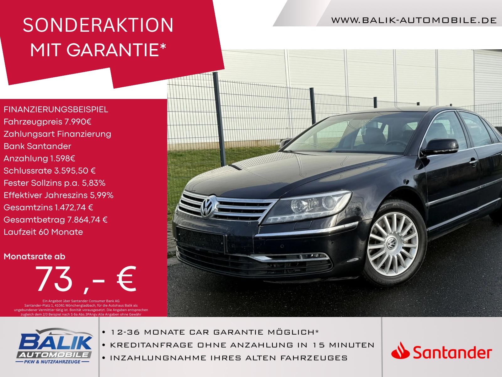 Volkswagen Phaeton V6 TDI 5-Sitzer 4Motion Voll Scheckheft