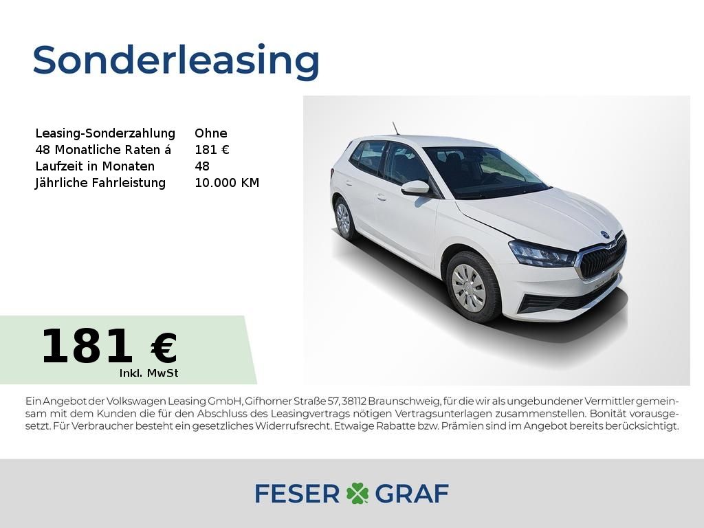 Skoda Fabia Active 1.0MPI PDC/SMART LINK/LED/SHZ