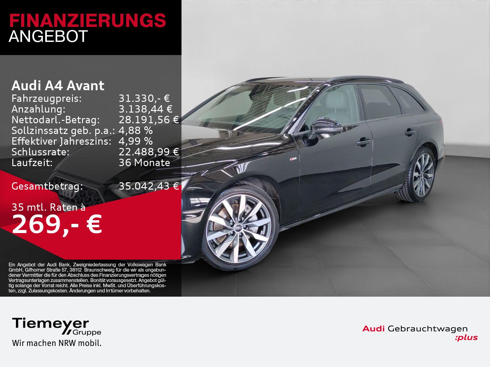 Audi A4 Avant 40 TDI Q 2x S LINE MATRIX B&O HuD ASSIS