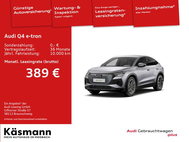 Audi Q4 e-tron Sportback 45 AHK KAM ACC WÄRMEPUMPE