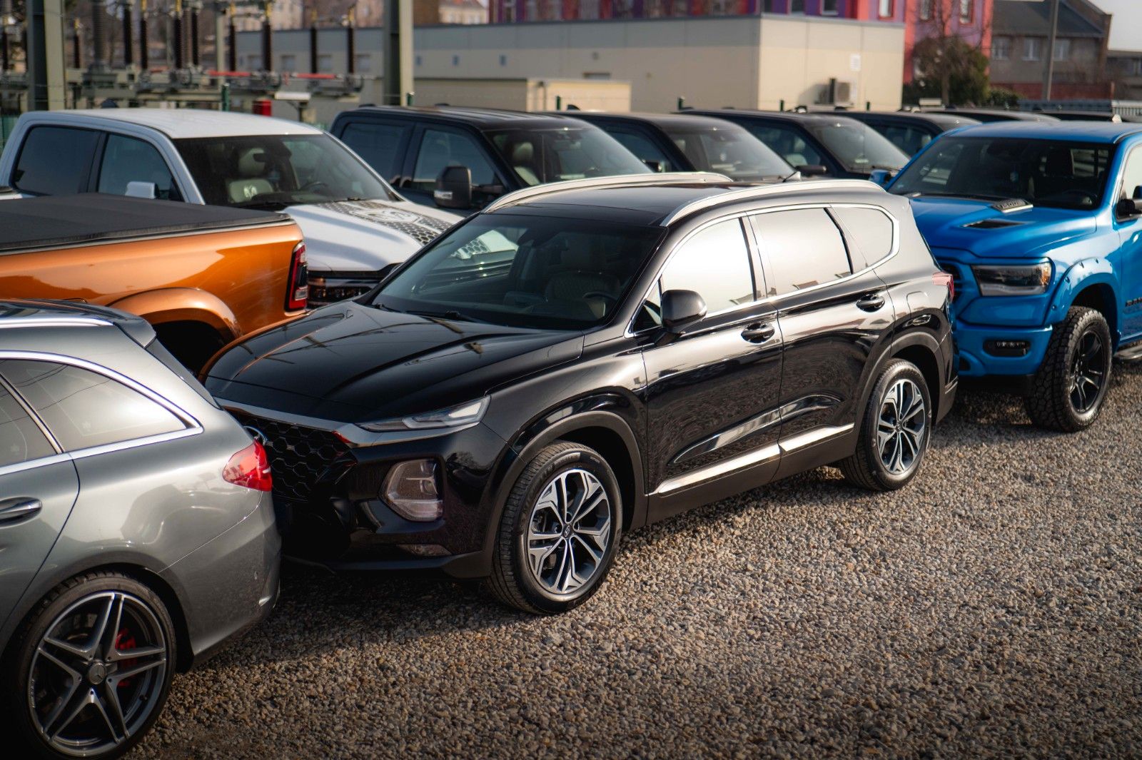 Fahrzeugabbildung Hyundai SANTA FE Premium 4WD 8G *Pano*360*LED*ACC*HUD*