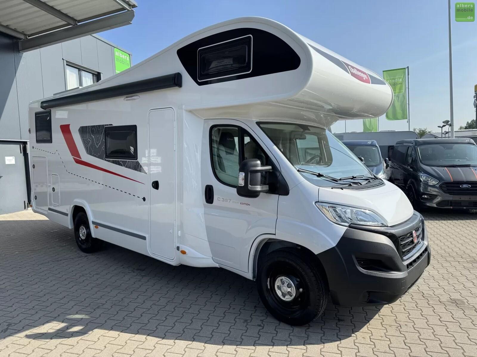 Challenger Alkoven C387 Start Edition 6 Schlafplätze Solar