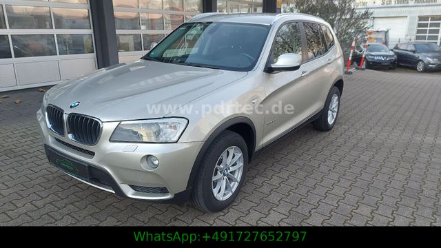 BMW X3*xDrive20d*TÜV+Service neu*Leder*Xenon*AHK*Nav