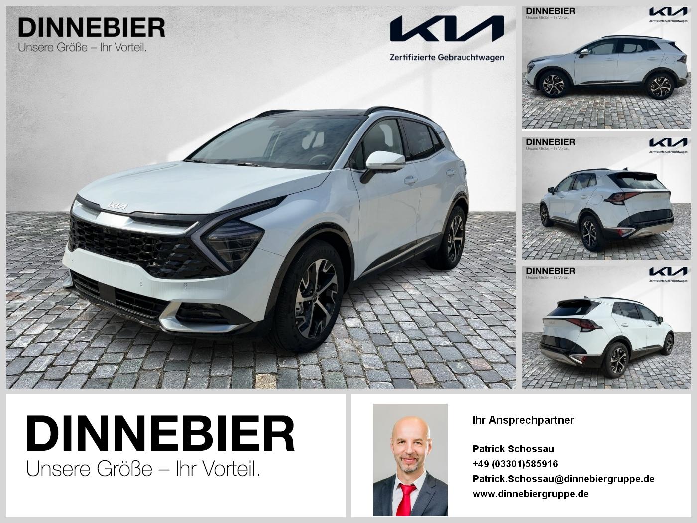 Kia Sportage Spirit 1.6T AWD+LED+360°+Glasdach