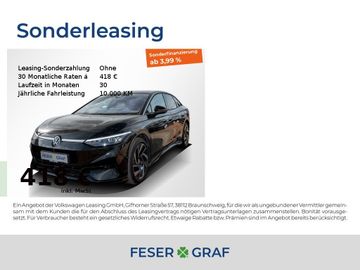 Volkswagen Leasingangebot: Volkswagen ID.7 Pro 82kWh Matrix/Navi/360°Kamera/4xSitzhz