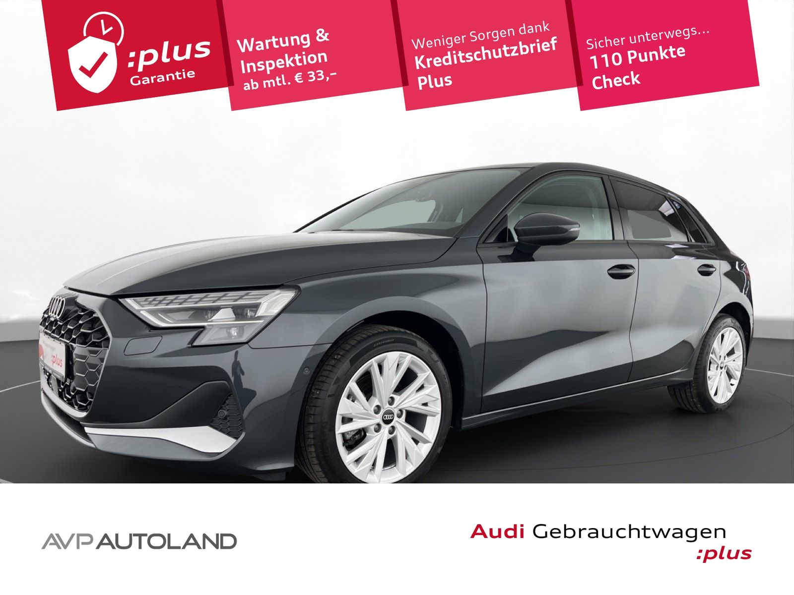 Audi A3 Sportback 30 TFSI S tronic advanced AHK|PANO