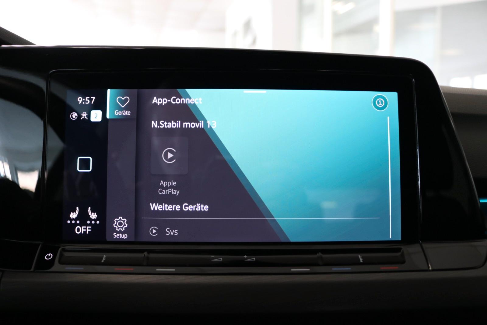 Volkswagen Golf VIII Lim. Style Kamera AHK ACC Memory, миниатюра 24