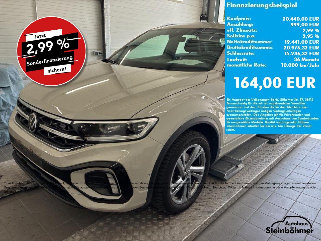 Volkswagen T-Roc R-Line 1.0TSI LEDPlus AppCon ACC SHZ LED