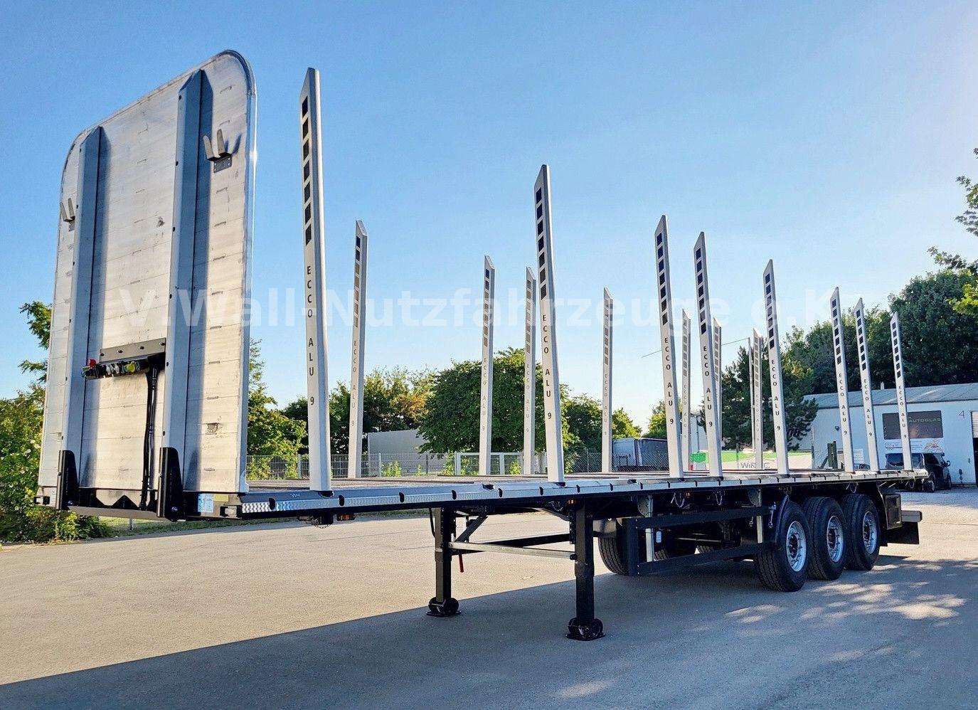 Andere JANZEN,3-Achs Plattform-Auflieger/Leergew. 5.8t