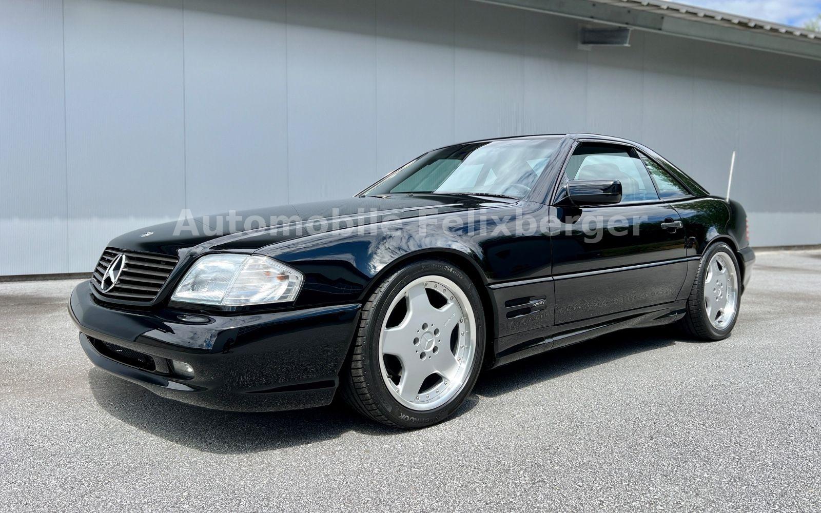Mercedes-Benz SL 500 AMG Optik Paket schwarz - schwarz 49900km