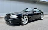 Mercedes-Benz SL 500 AMG Optik Paket schwarz - schwarz 49900km - gebrauchte Mercedes-Benz SL 500 aus dem Jahr 1998