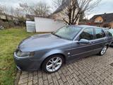 Saab 9-5 2.3 Turbo Aero, LPG, AHK, guter Zustand - silberne Saab 9-5