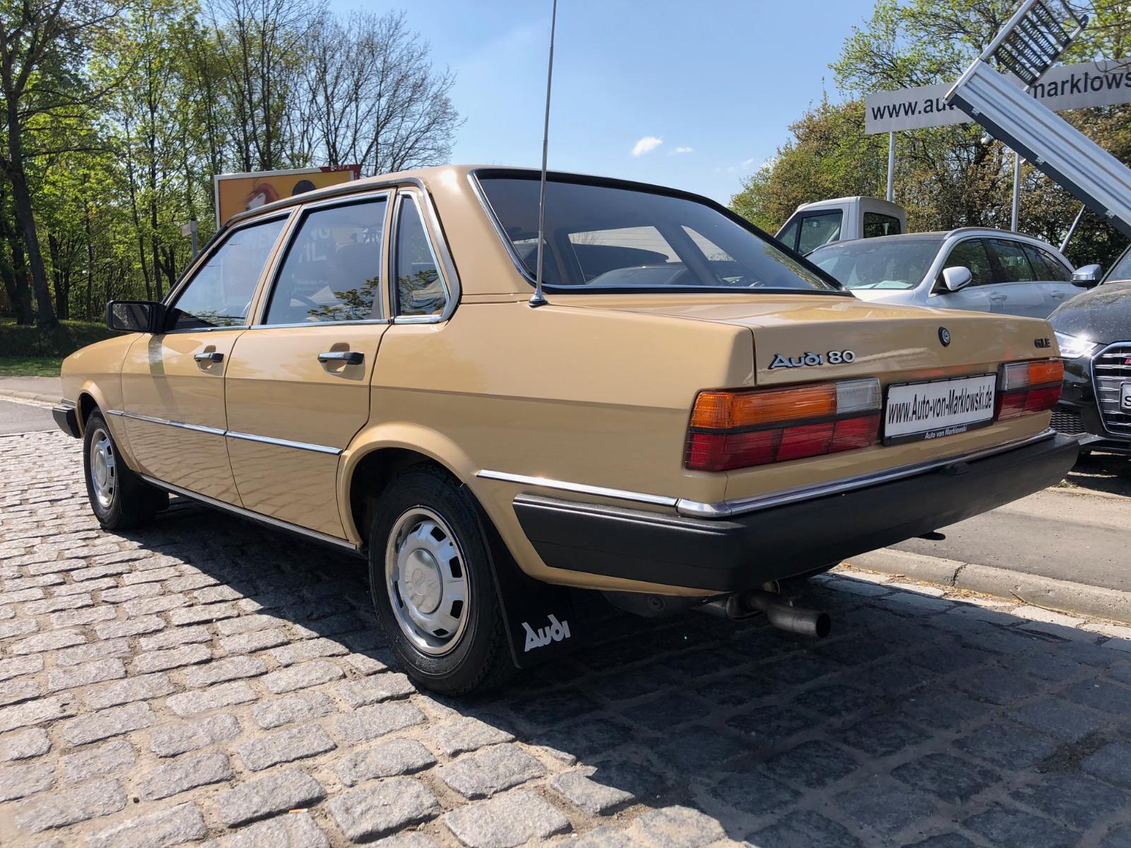 Audi 80 GLE Limousine 1. Hand Oldtimer