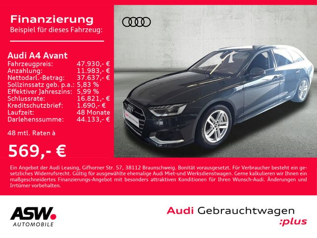 Audi A4 Avant advanced 40TDI quattro Navi LED StandHz