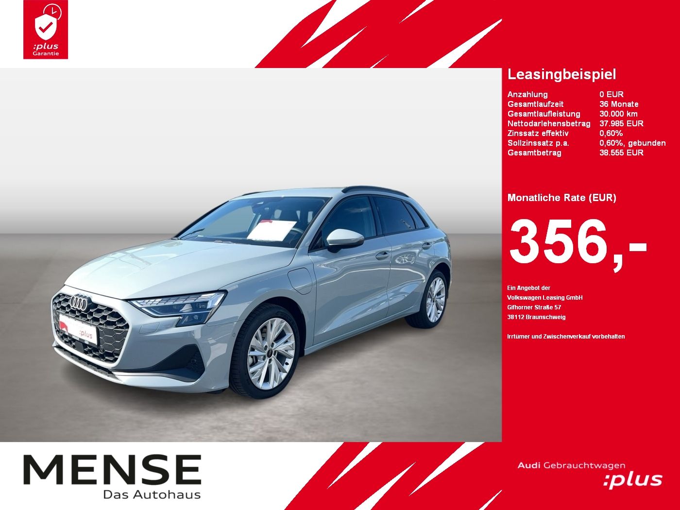 Audi A3 Sportback 40 TFSI e S tronic Sonos|AHK|HUD|LM