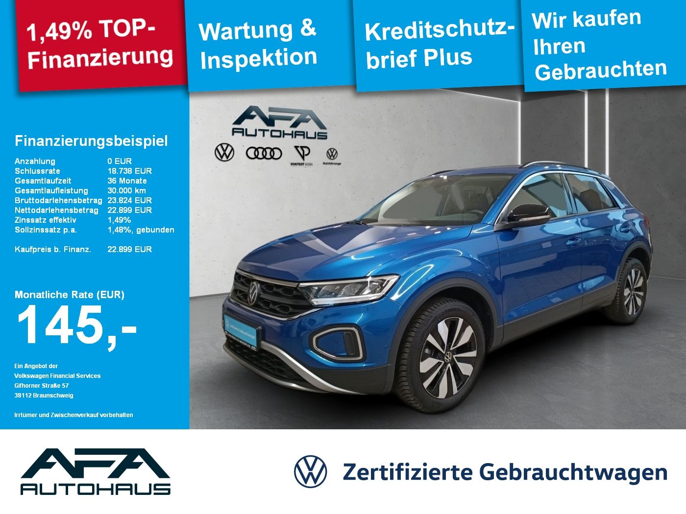 Volkswagen T-Roc 1.5 TSI GOAL Navi*LED*ACC*SHZ*App-Connect