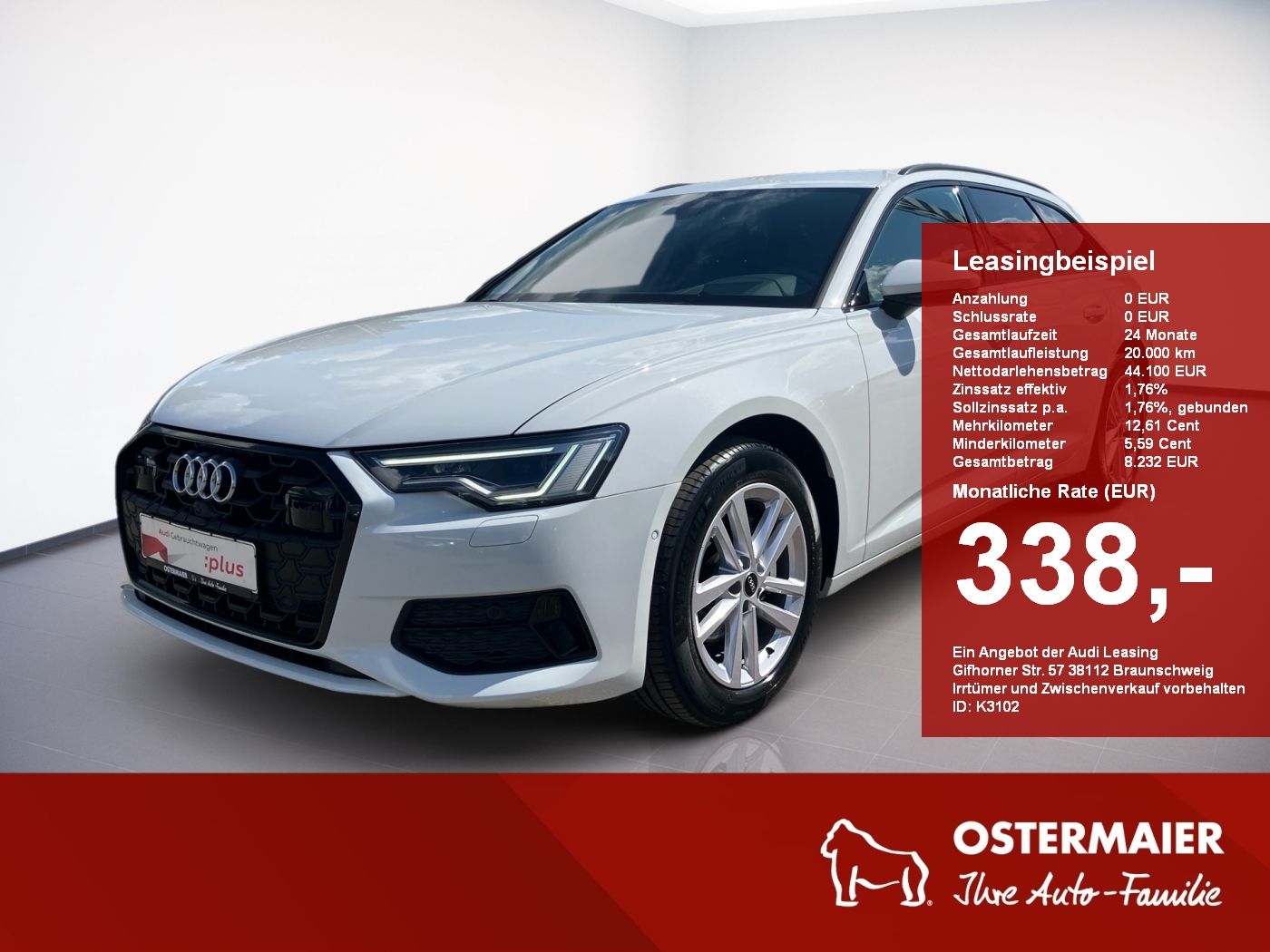 Audi A6 Avant ADVANCED 40TDI 5J-G MATRIX.HuD.360°.ACC