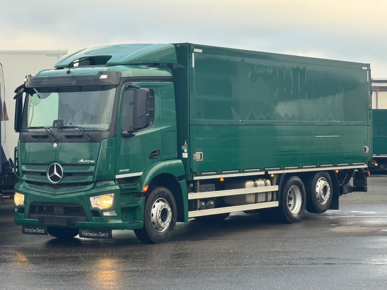 Mercedes-Benz ANTOS 2536 L / AHK / LBW / LENKACHSE / 18 PAL