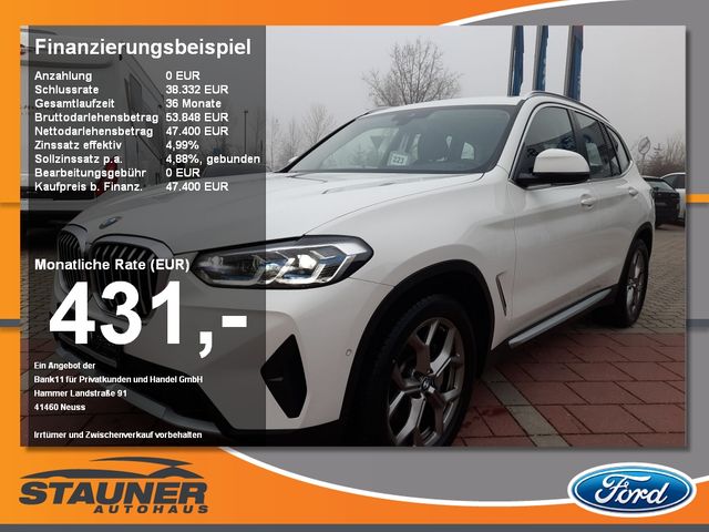 BMW X3 xDrive 30 d Laser-LED Kamera Key Free el. Hec