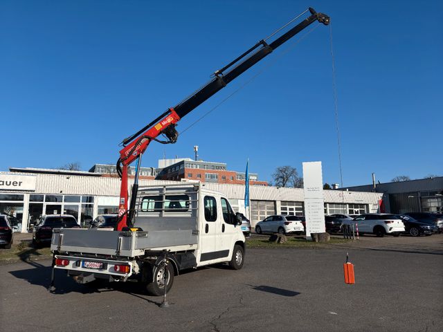 Peugeot Boxer 2.0 HDI, Fassi M25A Kran + Seillwinde 36m