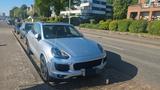 Porsche Cayenne Diesel Platinum Edit. PDLS+, Sportendroh - silberne Porsche Cayenne