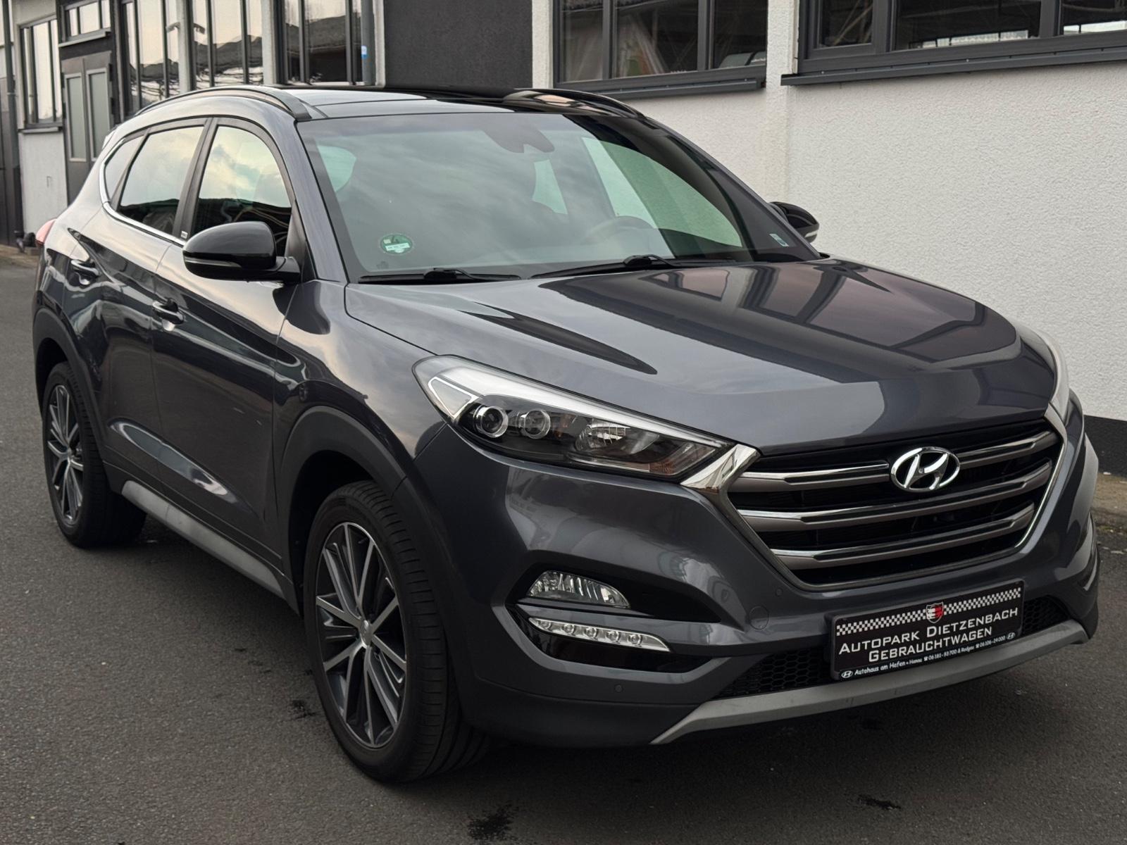Hyundai Tucson Passion 2WD Panoramadach LED 1Hand