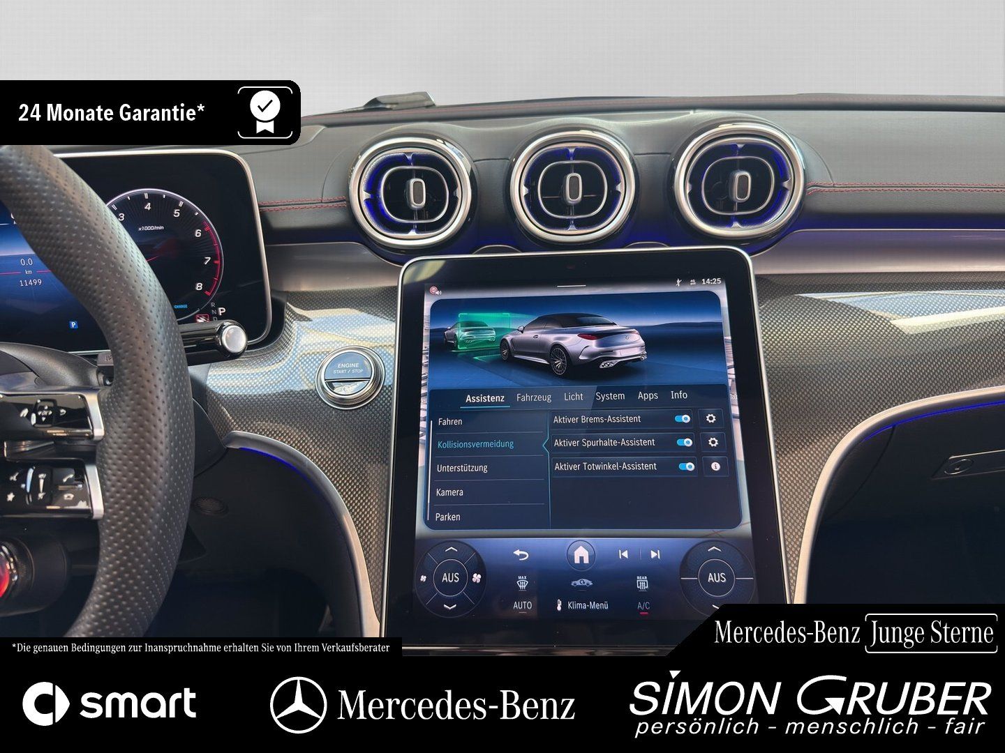 Fahrzeugabbildung Mercedes-Benz CLE 53 4M AMG Night Dynamic+ HUD Burm Sitzklima