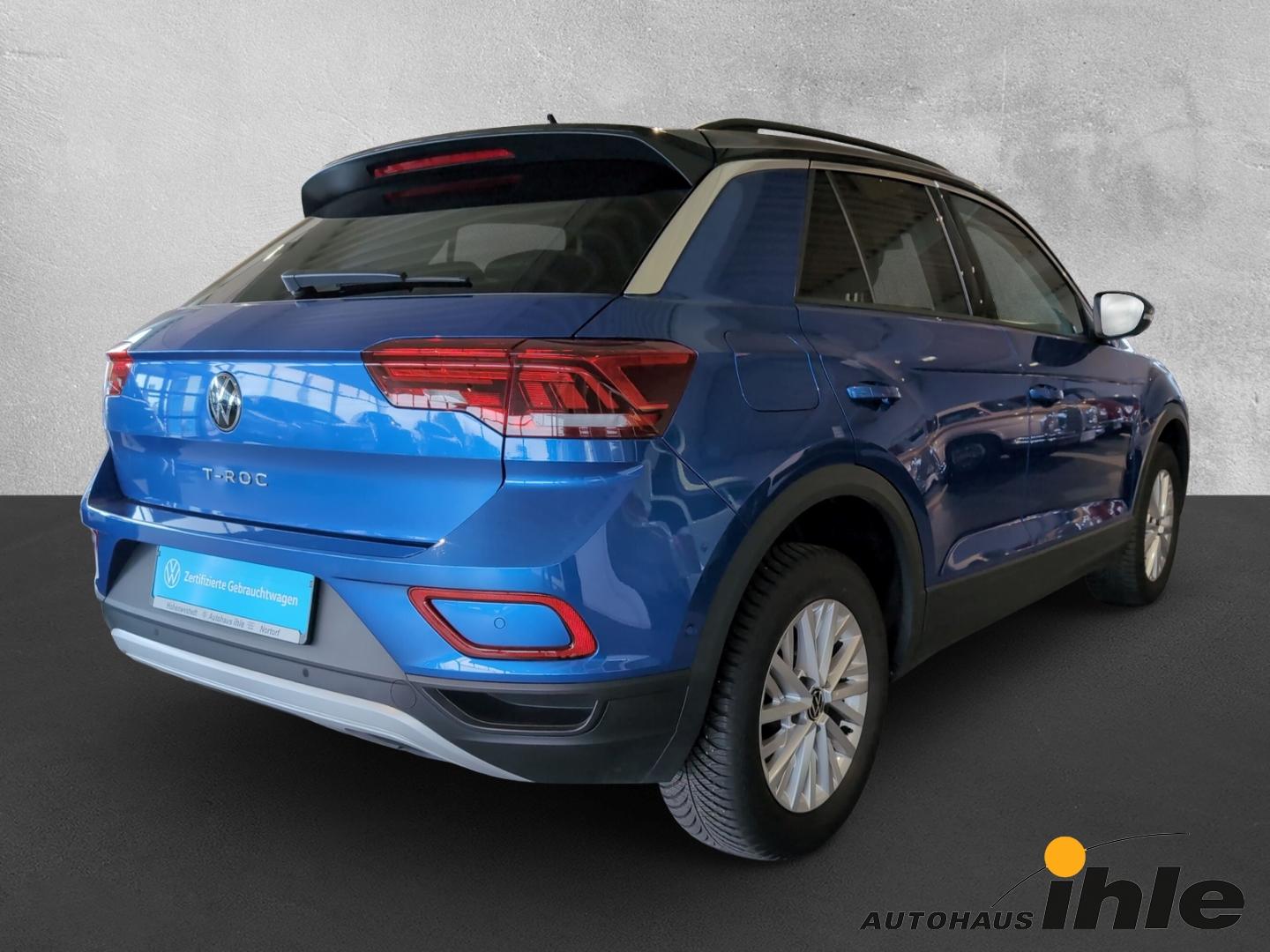 Volkswagen T-Roc Life 1,5 TSI R-FAHRKAMERA+ACC+LANEASSIS., миниатюра 3