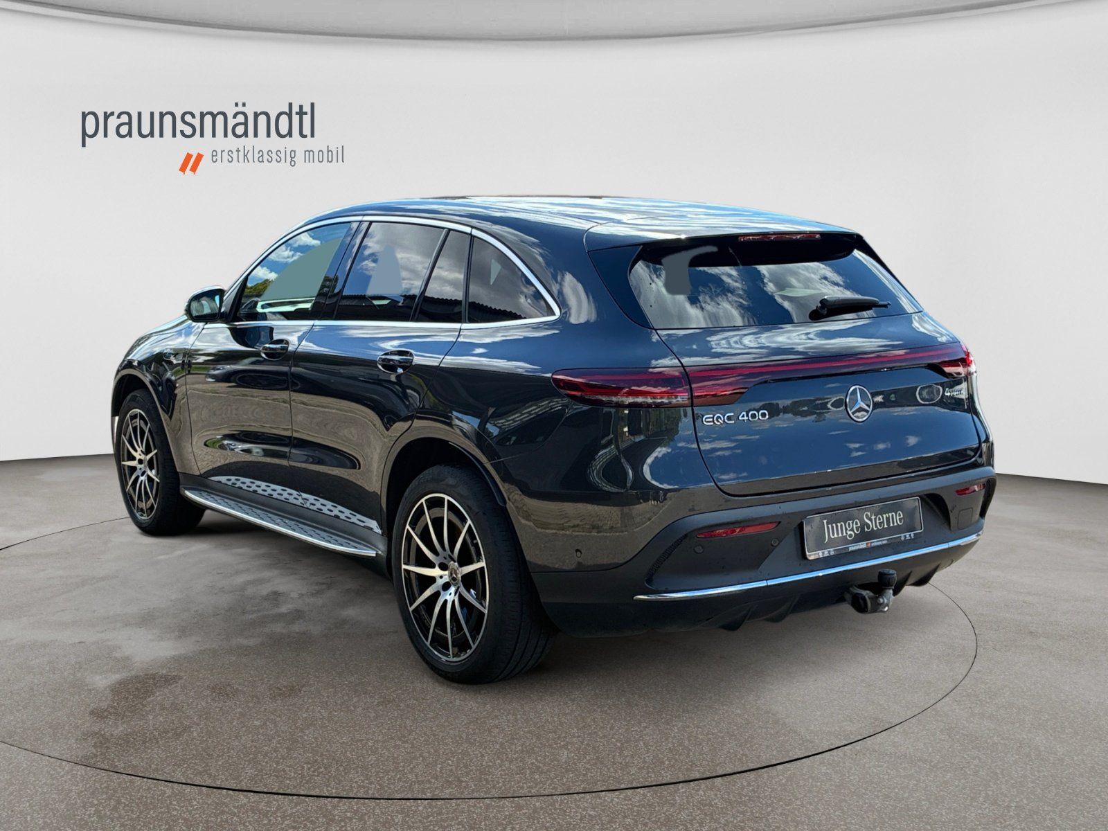 Mercedes-Benz EQC 400 4M. AMG+AHK+Kam.+Multib.+Sound+HUD+20" imagem 2