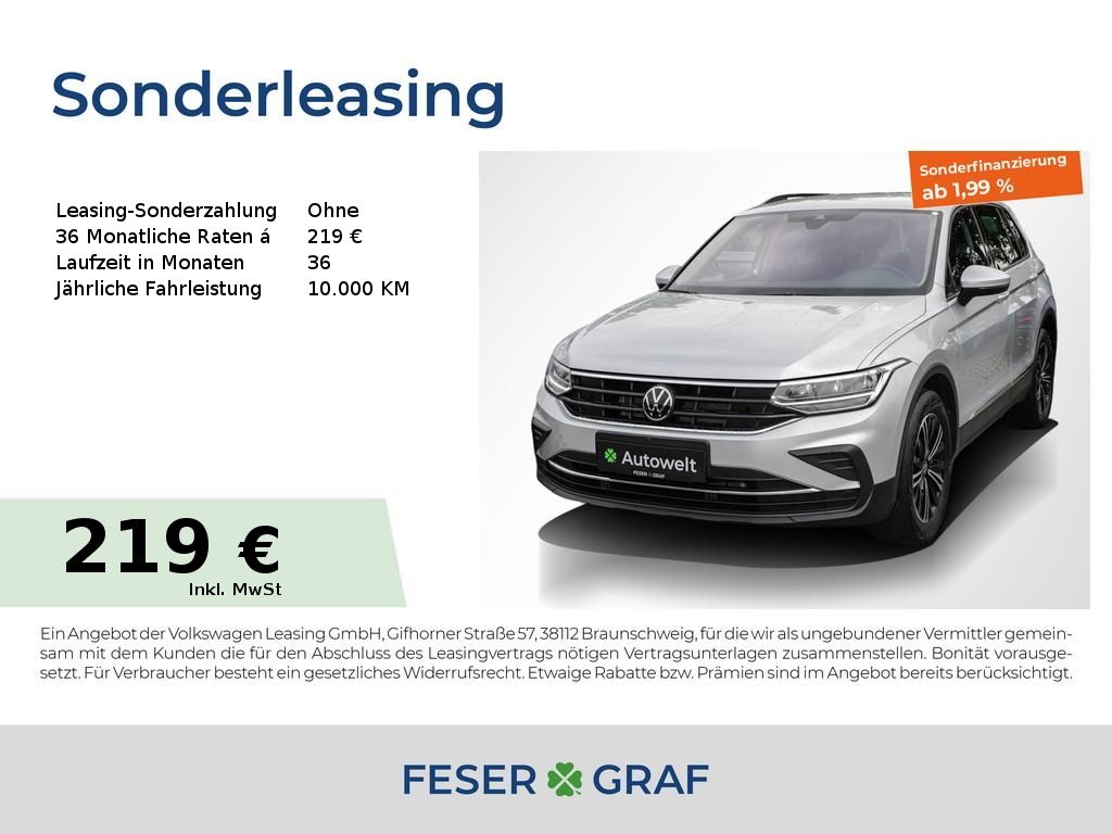Tiguan 2.0 TSI 4M Life DSG LED Navi Sitzh. 360°