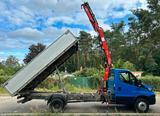 Iveco Daily Fassi Ladekran 7,2t Dreiseitenkipper 1. Hd - Ladekran
