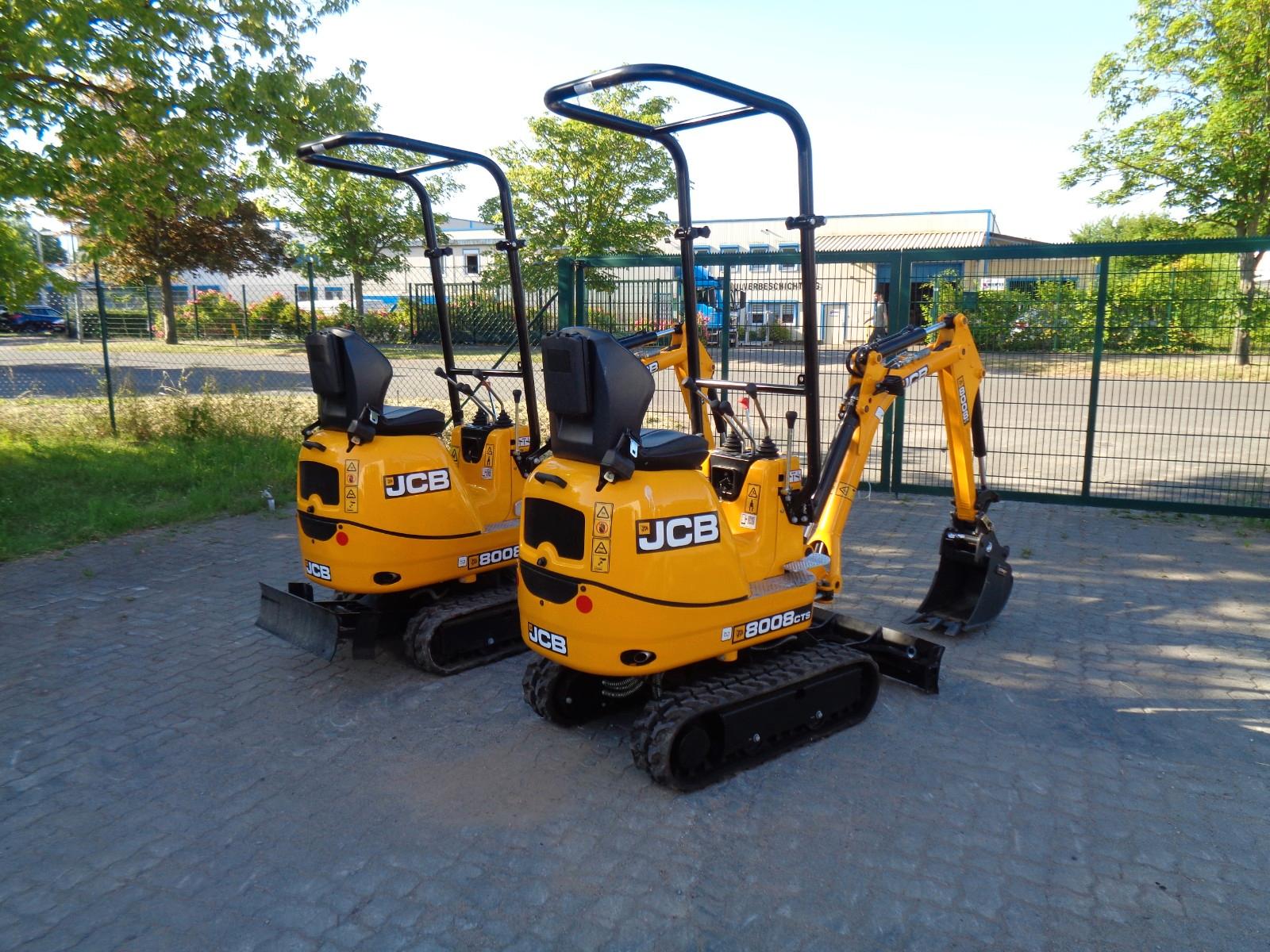 JCB 8008 CTS Neu! inkl. SW, TL!