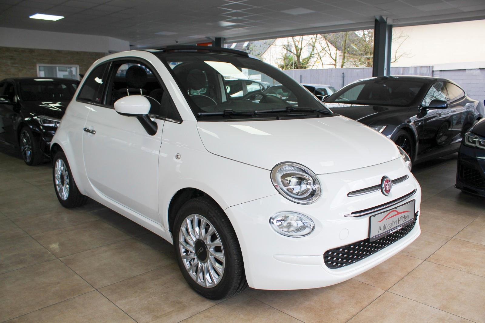 Fiat 500C Cabrio 1.2 Lounge CarPlay PDC Klima 1.Hand