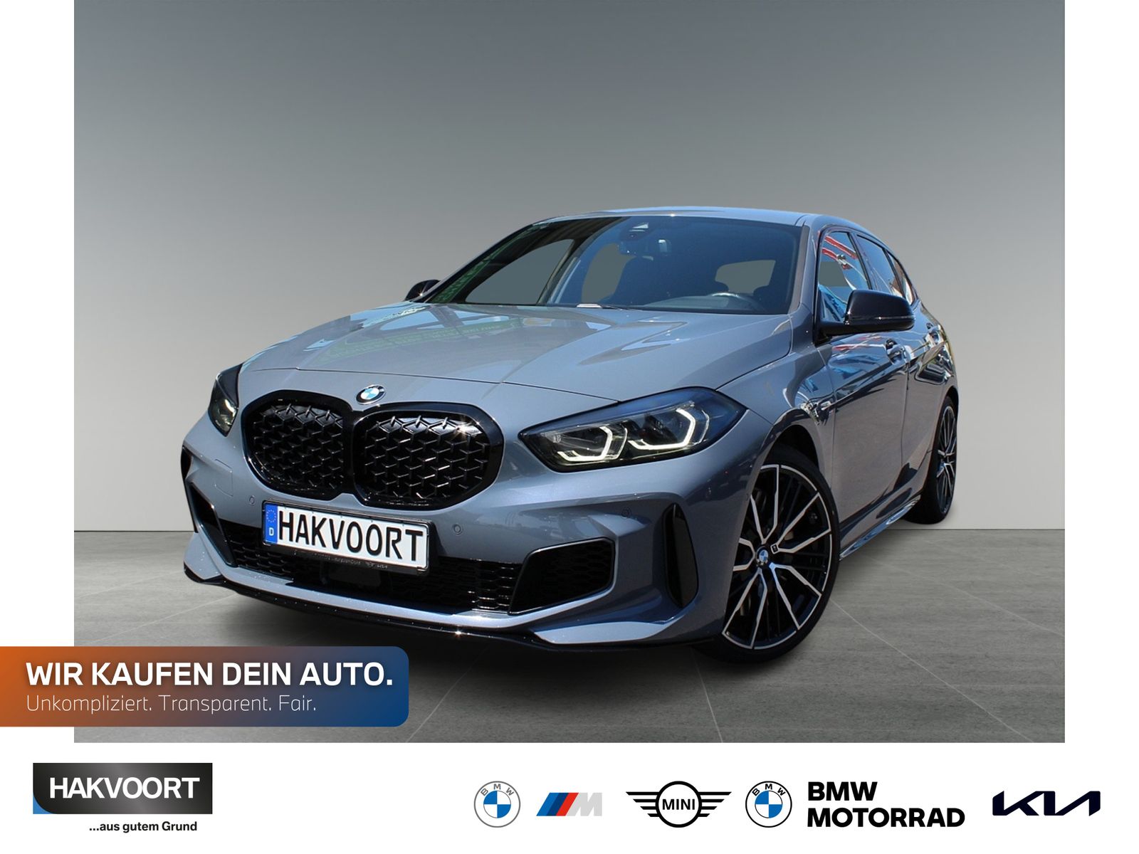 BMW M135i xDrive 19"LM - SH LED el. Sitze - Met. - K