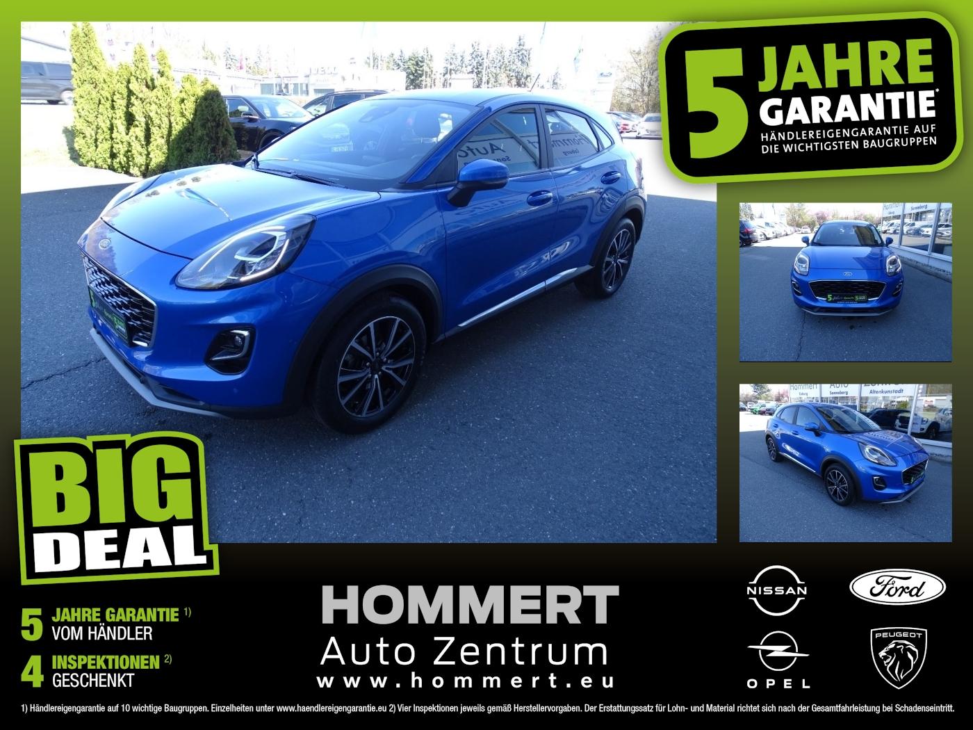 Ford Puma 1.0 EcoBoost Titanium ACC+AHK+LED+Navi+SHZ