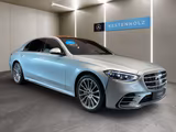 Mercedes-Benz S 580 e L 4Matic AMG+HUD+PANO+HANDS-FREE+360° - silberne Mercedes-Benz S 580