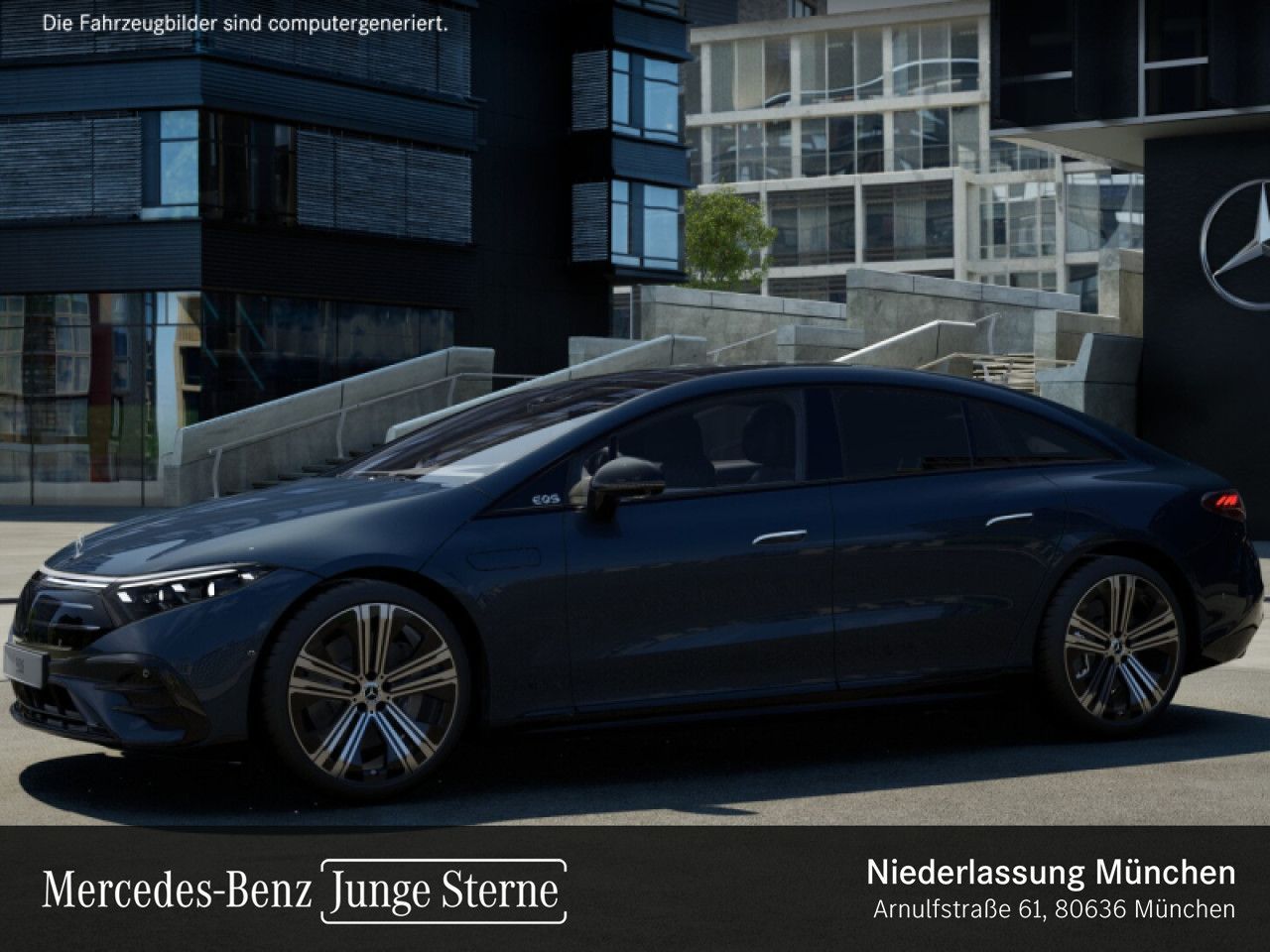 Mercedes-Benz EQS 500 4M AMG STYL PREM PANO 22 NIGHT FONDPAKE foto 3